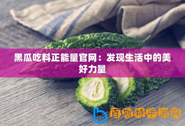 黑瓜吃料正能量官網：發現生活中的美好力量